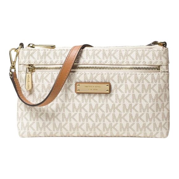 Michael Michael Kors Jet Set Large Wristlet Vanilla - Picture 10 of 10